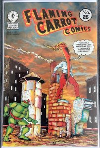 Flaming Carrot Comics #25 (1991, Dark Horse) TMNT Cover. NM+