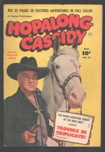 Hopalong Cassidy #53 1951-Hoppy with Topper photo cover-B-Western film star-5...