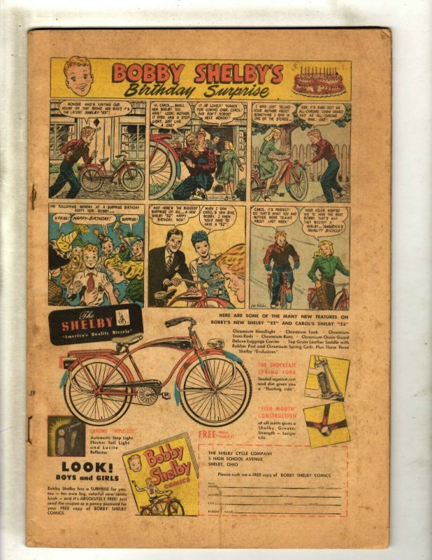 6 Coverless Comics Target 8 Big Shot Mickey Finn Joe Palooka Tootsie Shelby NE6