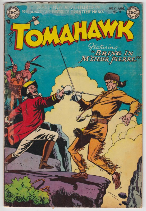 Tomahawk #18 (July 1953) 1.0 FR DC Western 