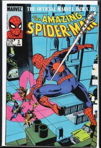 The Official Marvel Index to the Amazing Spider-Man #3 (1985) Spider-Man