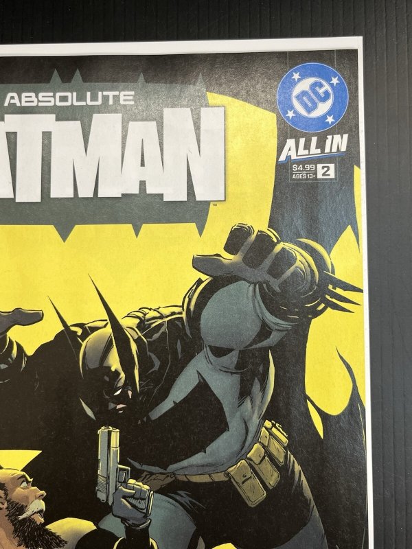 ABSOLUTE BATMAN #2 1st PRINTING SCOTT SNYDER NICK DRAGOTTA COVER NM+ PROSHIPPER