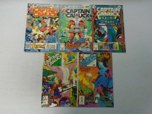 Captain Canuck lot 11 different from #2-14 6.0 FN (1975-81 Comely Comix)