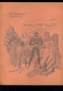 ALL-STAR BEGOTTEN FANZINE #14-RARE NEWSLETTER FORMAT-63 FN
