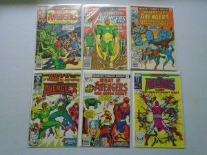 What If? lot 12 different Avengers issues avg 8.0 VF