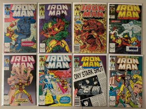 Iron Man comics lot #201-246 33 diff avg 8.0 (1985-89)