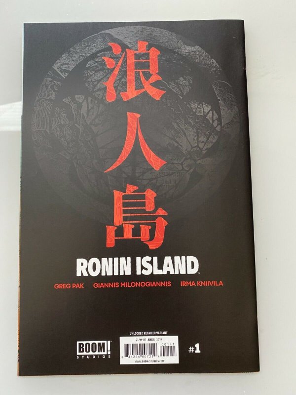 Ronin Island #1 Unlocked Retailer Variant BOOM Studios This Book Is NM+ For Real