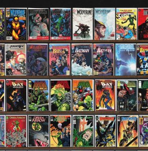 Huge Lot 150+ Comics with Superman, Green Arrow, Wolverine, Excalibur & More!