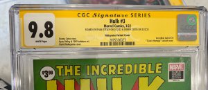 Hulk #3 CGC SS 9.8 Nakayama Variant Signed by Donny Cates & Ryan Ottley (Marvel) 