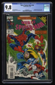 Web of Spider-Man #106 CGC NM/M 9.8 White Pages