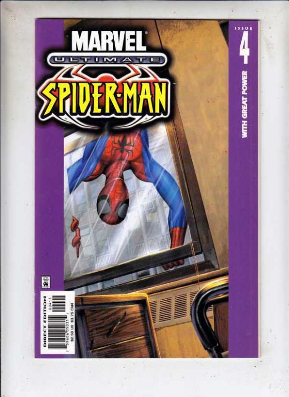 Ultimate Spider-Man #4 strict NM+ 9.6 High-Grade This is a Gem, tons more listed