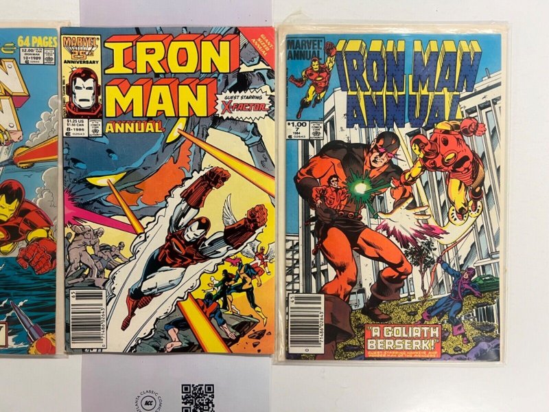3 Iron Man Marvel Comic Books # 7 8 10 Defenders Avengers Spiderman Thor 62 SM5