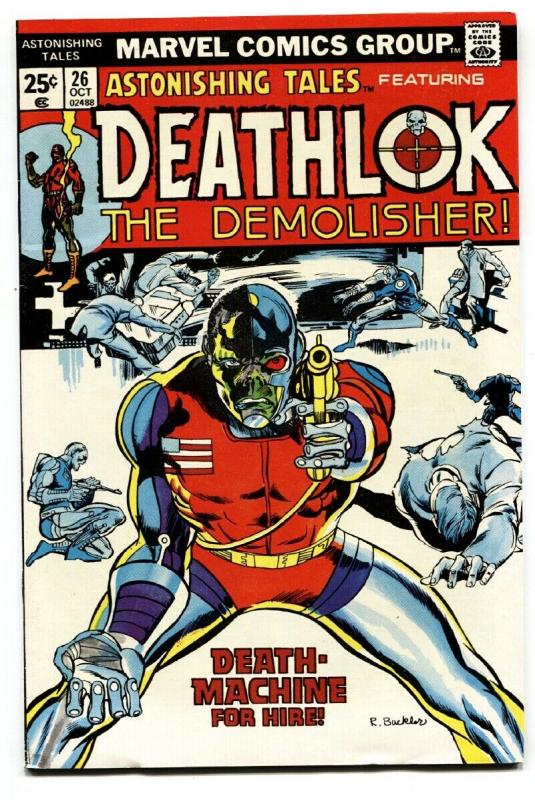 ASTONISHING TALES #26-DEATHLOK-MARVEL high grade comic book