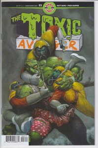 TOXIC AVENGER (2024 AHOY) #3 CVR A FRED HARPER