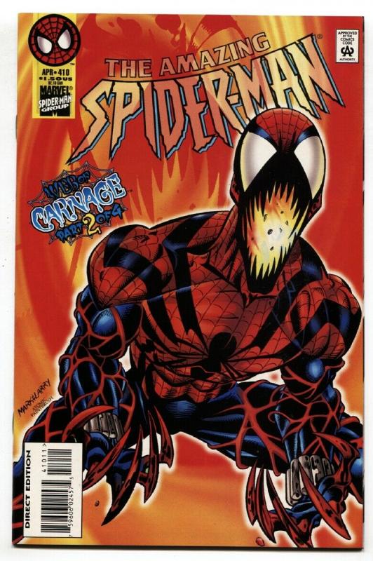 AMAZING SPIDER-MAN #410 Carnage cover Comic Book NM-