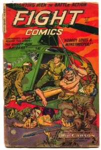 Fight Comics #83 1952- Fiction House War comic- Rip Carson G 