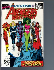 Avengers West Coast Annual #4 (1989)