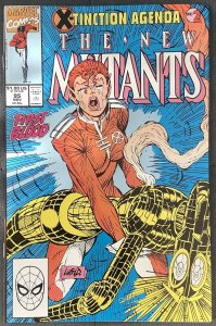 The New Mutants #95 (1990, Marvel) Death of Warlock. NM+