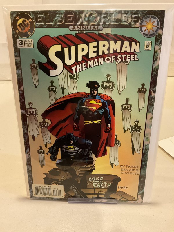 Superman: The Man of Steel Annual #3  1994  Elseworlds!