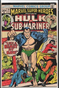 Marvel Super-Heroes #39 (1973) Namor the Sub-Mariner