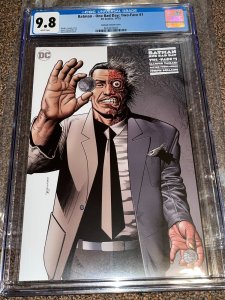 Batman One Bad Day Two Face 1, Brian Bolland 1:100 Variant Cover CGC Graded 9.8