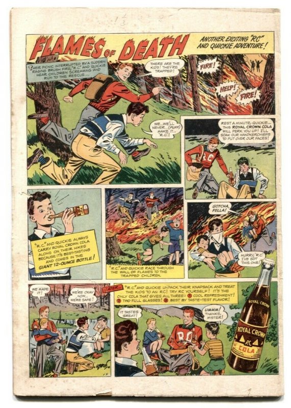 Tom Mix #21 1949-Fawcett-Norman Saunders cover- VG