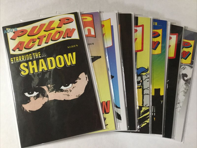 Pulp Action 1-8 1 2 3 4 5 6 7 8 Lot Set Run Nm- Near Mint- ACG