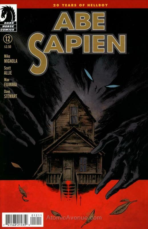 Abe Sapien: Dark and Terrible #12 VF/NM; Dark Horse | save on shipping - details