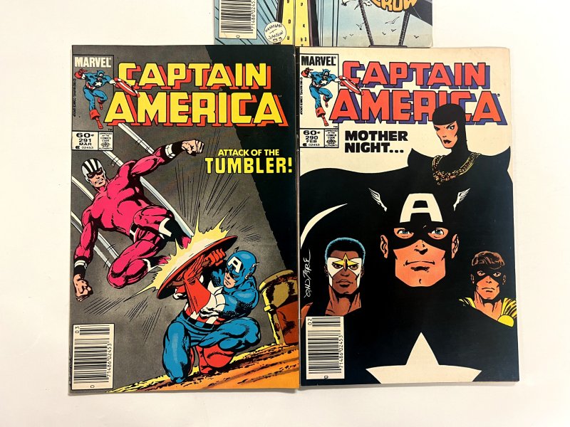 3 Captain America Marvel Comic Books #290 291 292 Iron-Man Spiderman Hulk 8 JS3