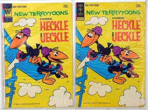 New Terrytoons Lot 2 #22, Whitman 22 1973 Gold Key Heckle and Jeckle Comics