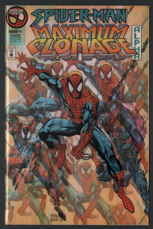 Spider-Man Maximum Clonage Alpha #1 NM- 9.2