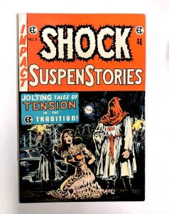 E. C. Classic Reprint #8-- Shock SuspenStories #6--Wally Wood--Hooded Menace Cov