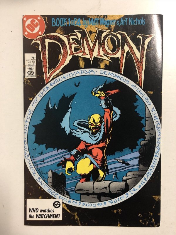 Demon (1987) #1-4 (VF/NM) DC Comics | Complete Set
