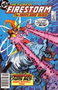 Fury of Firestorm, The #44 (Newsstand) FN ; DC | Gerry Conway Typhoon