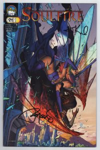 Michael Turners Soulfire #1 Cvr B Signed by Krul & Steigerwald (Aspen, 2011) NM