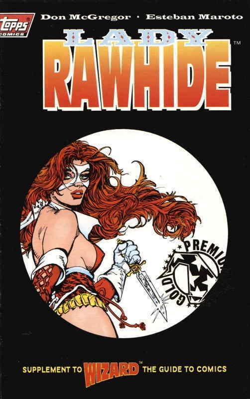 Lady Rawhide Mini Comic #1A FN; Topps | save on shipping - details inside 