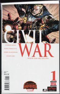 Civil War #1  (2015) Captain America