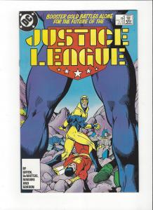 Justice League #4 1987 DC Comics Copper Age  NM