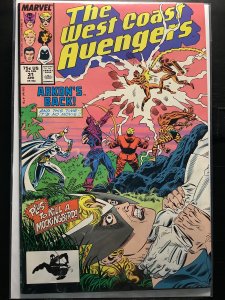 West Coast Avengers #31 Direct Edition (1988)