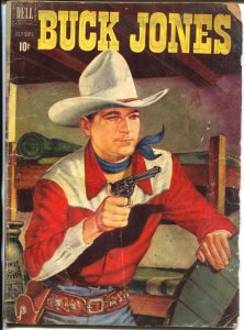 Buck Jones #3 1951-Dell-Painted  cover-western-FR