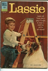 LASSIE #58 1962-DELL-TIMMY-JON PROVOST-TV SERIES-LAST DELL ISSUE-vg/fn