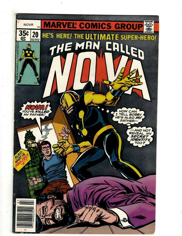 7 The Man Called Nova Marvel Comics # 19 20 21 22 23 24 25 Blackout Murder J461
