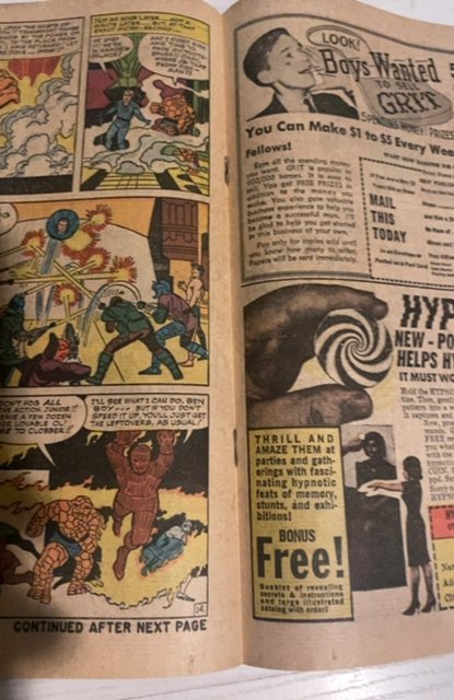 Fantastic Four #27 (1964)first Dr strange cover -small sub crease