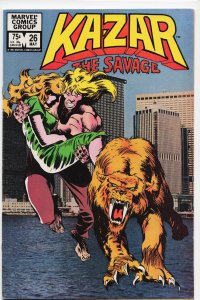 Ka-Zar the Savage #26 (1983) Ka-Zar