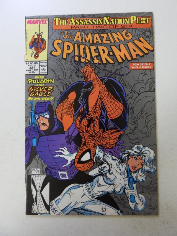 The Amazing Spider-Man #321 (1989) VF condition