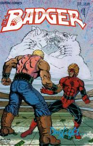 Badger #4 VF/NM ; Capital | Mike Baron