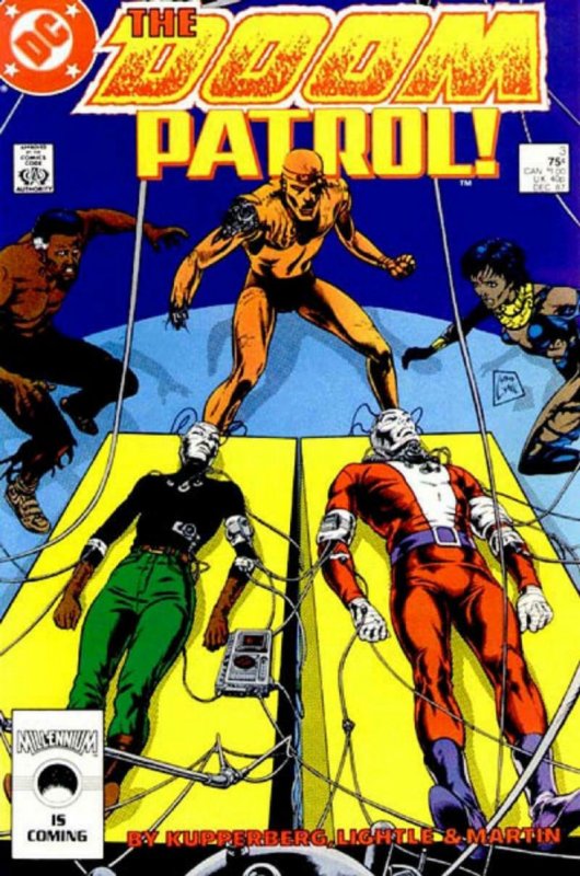 DOOM PATROL #3, VF/NM, Kupperberg, 1987, Robot Man, Chief, more DC in store