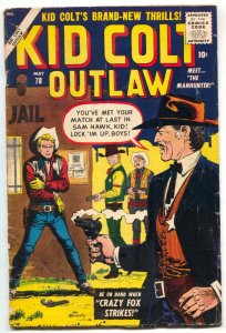 Kid Colt Outlaw #78  1958 - Atlas  -VG - Comic Book