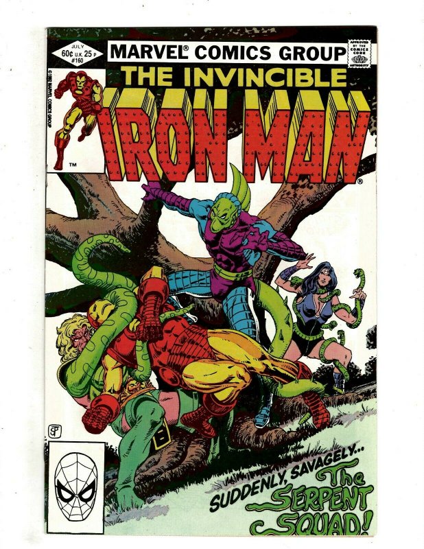 10 Iron Man Marvel Comics # 146 147 151 154 155 156 157 158 159 160 Stark J451