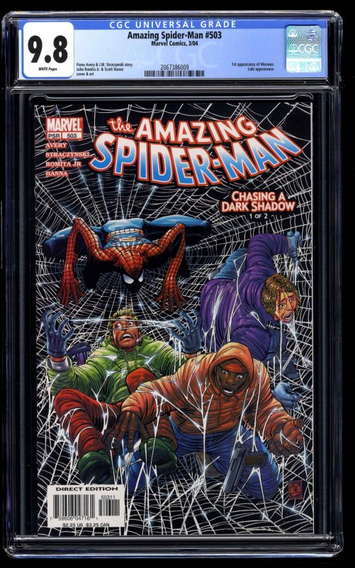 Amazing Spider-Man #503 CGC NM/M 9.8 White Pages